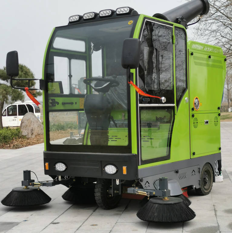 郴州道路清洁广泛应用电动环卫清扫车